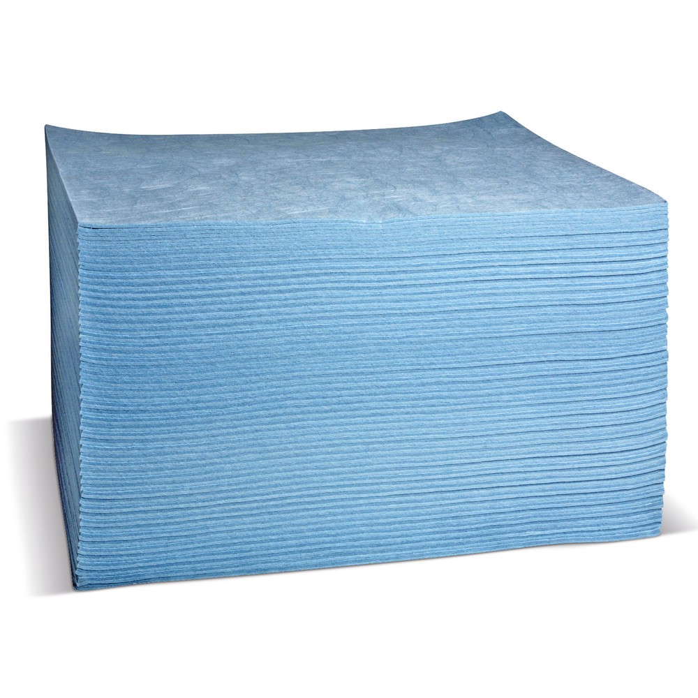 Immagine del prodotto: Tessuto non tessuto assorbente Heavy per oli, panni, 1 strato, LxL 400 x 500 mm