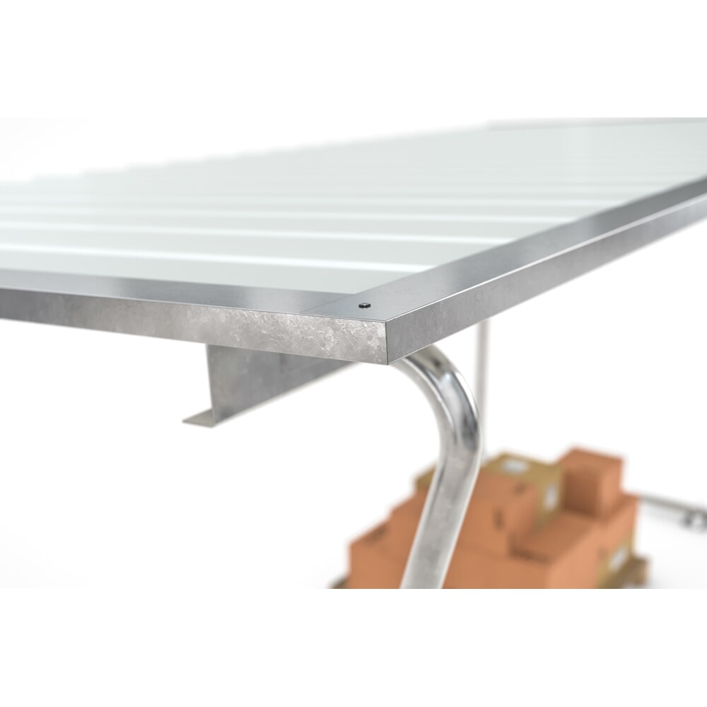 Immagine del prodotto n. 7: Baldacchino BASIC, 1 lato, campata base, larghezza 4.300 mm