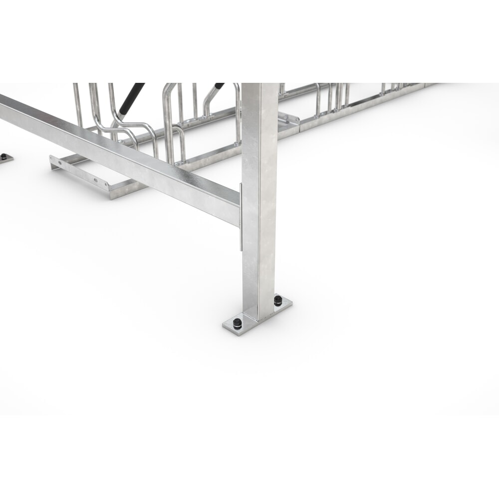 Immagine del prodotto n. 2: Tettoia wsm®, 1 lato, campata base, AxLxP 2.360 x 2.250 x 2.200 mm, zincato