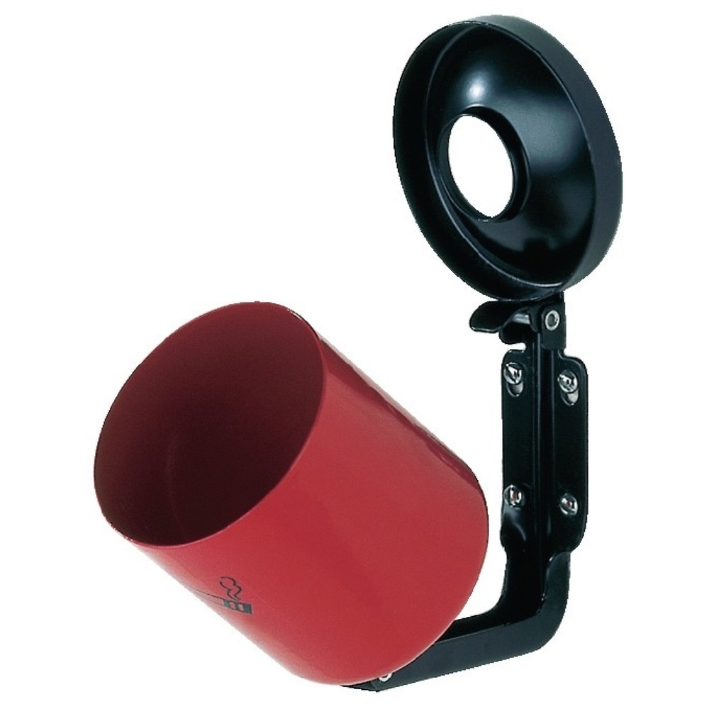 Posacenere da parete VAR®, lamiera d’acciaio