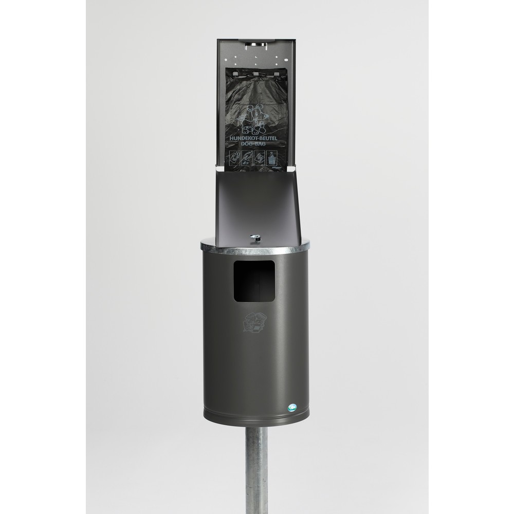 Immagine del prodotto n. 2: Toilette per cani VAR®, dispenser sacchetti + portarifiuti, ematite