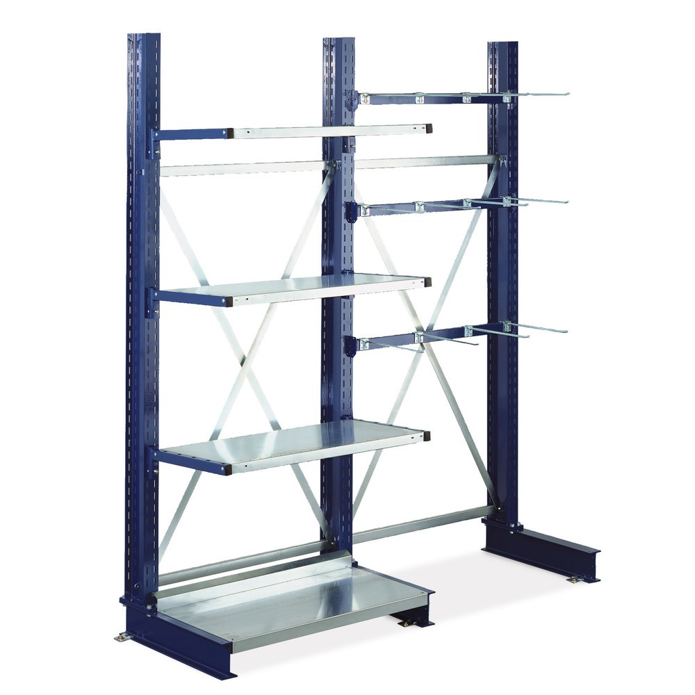 Immagine del prodotto: Guida portante per gancio a innesto per scaffalatura cantilever META, lunghezza 1.000 mm