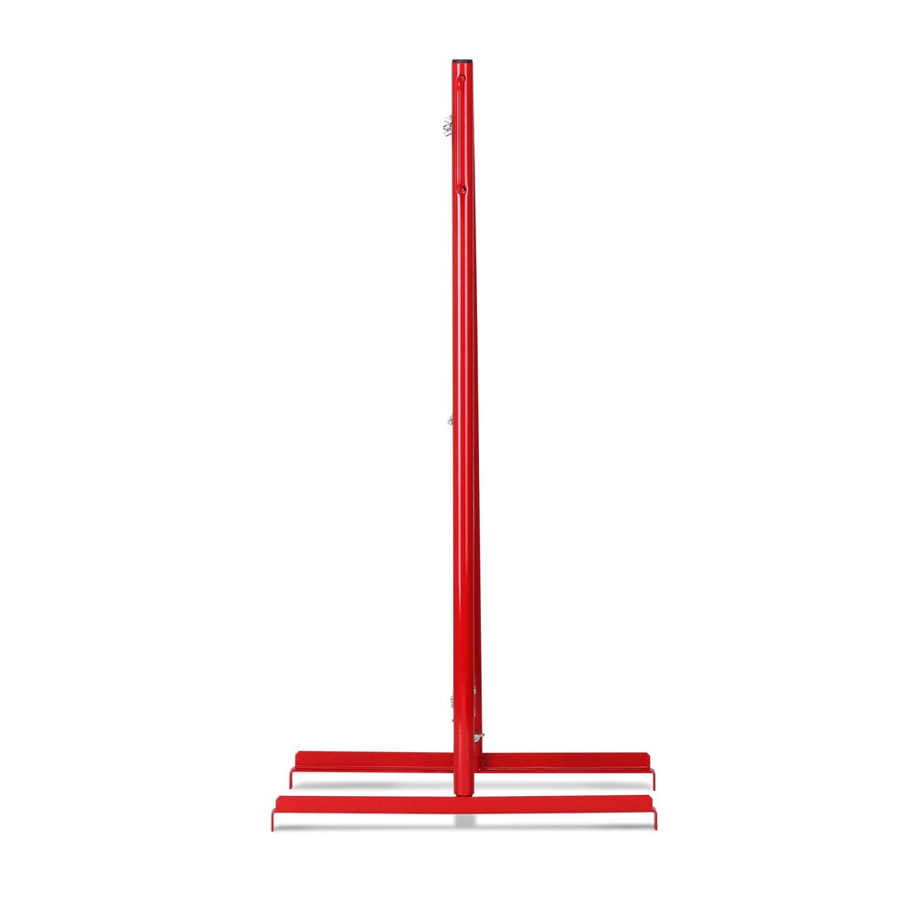 Immagine del prodotto n. 3: Transenna a griglia, piede su entrambi i lati, larghezza 3.600 mm, rosso/bianco