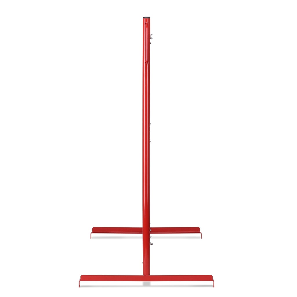 Transenna a griglia, piede su entrambi i lati, larghezza 3.600 mm, rosso/bianco Immagine del prodotto n. 7: Transenna a griglia, piede su entrambi i lati, larghezza 3.600 mm, rosso/bianco