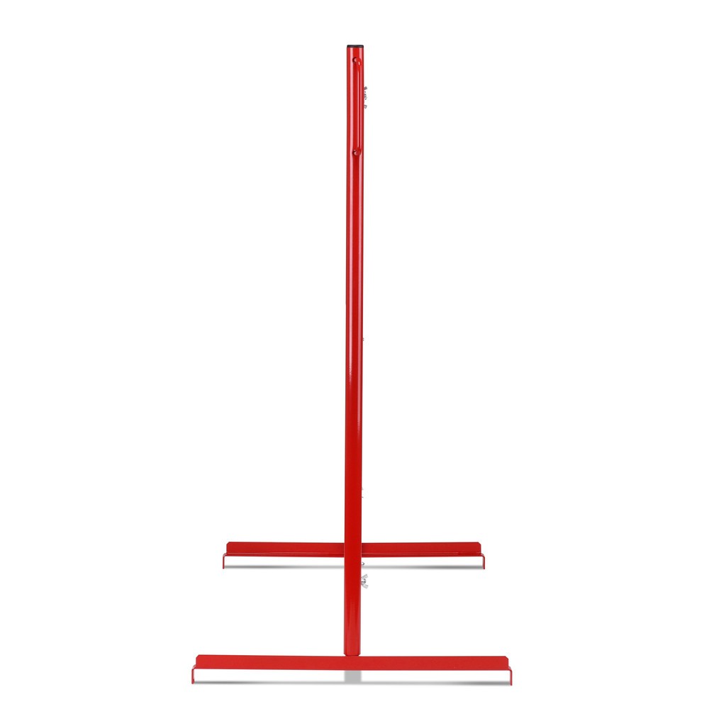 Immagine del prodotto n. 7: Transenna a griglia, piede su entrambi i lati, larghezza 4.000 mm, rosso/bianco