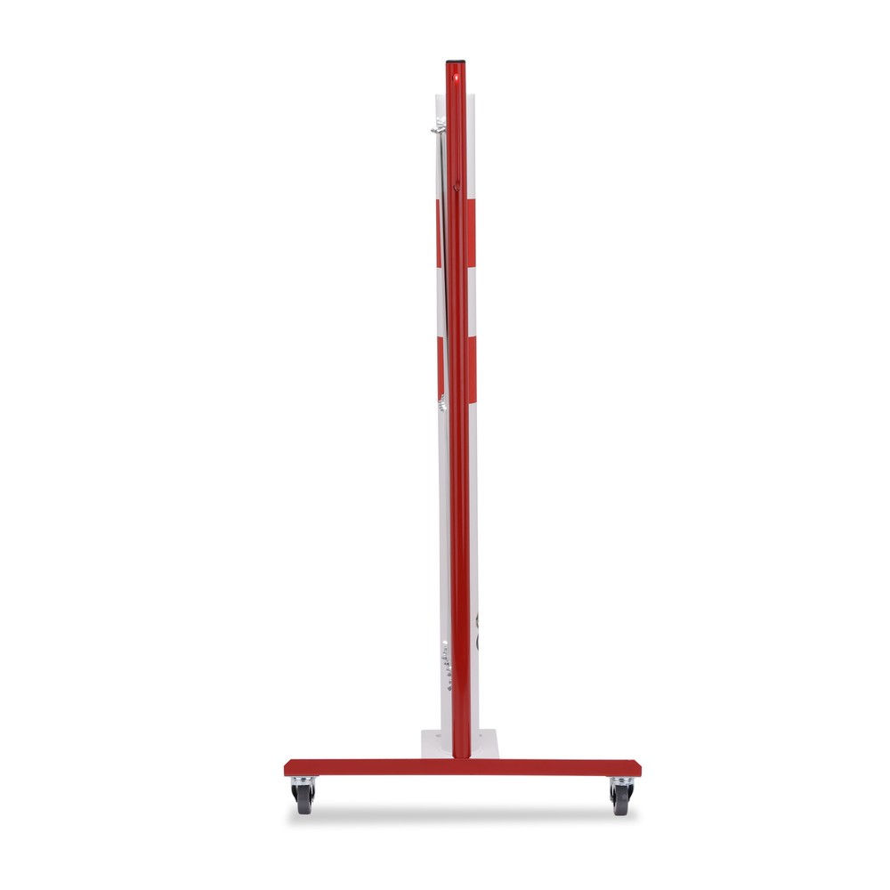 Immagine del prodotto n. 3: Transenna a griglia con paletto di sbarramento, Ø 60 mm, larghezza 3.600 mm, rosso/bianco