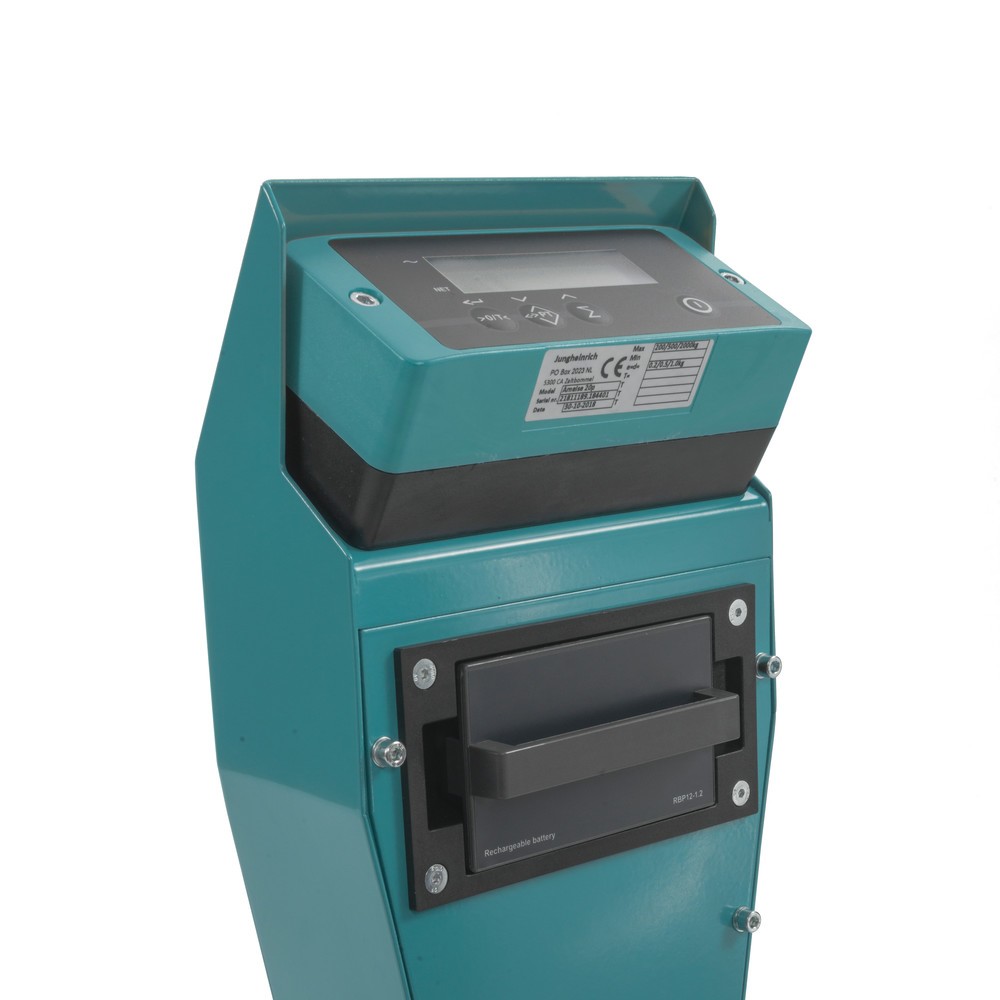 Immagine del prodotto n. 4: Transpallet con bilancia Ameise® PTM 2.0 Scale +. con bilancia di precisione, portata 2.000 kg, rulli tandem