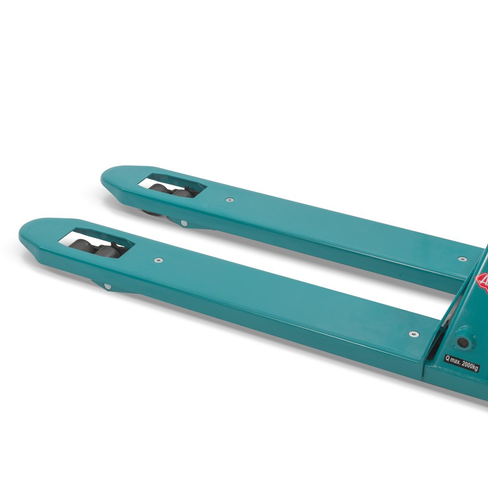 Immagine del prodotto n. 6: Transpallet con bilancia Ameise® PTM 2.0 Scale +. con bilancia di precisione, portata 2.000 kg, rulli tandem