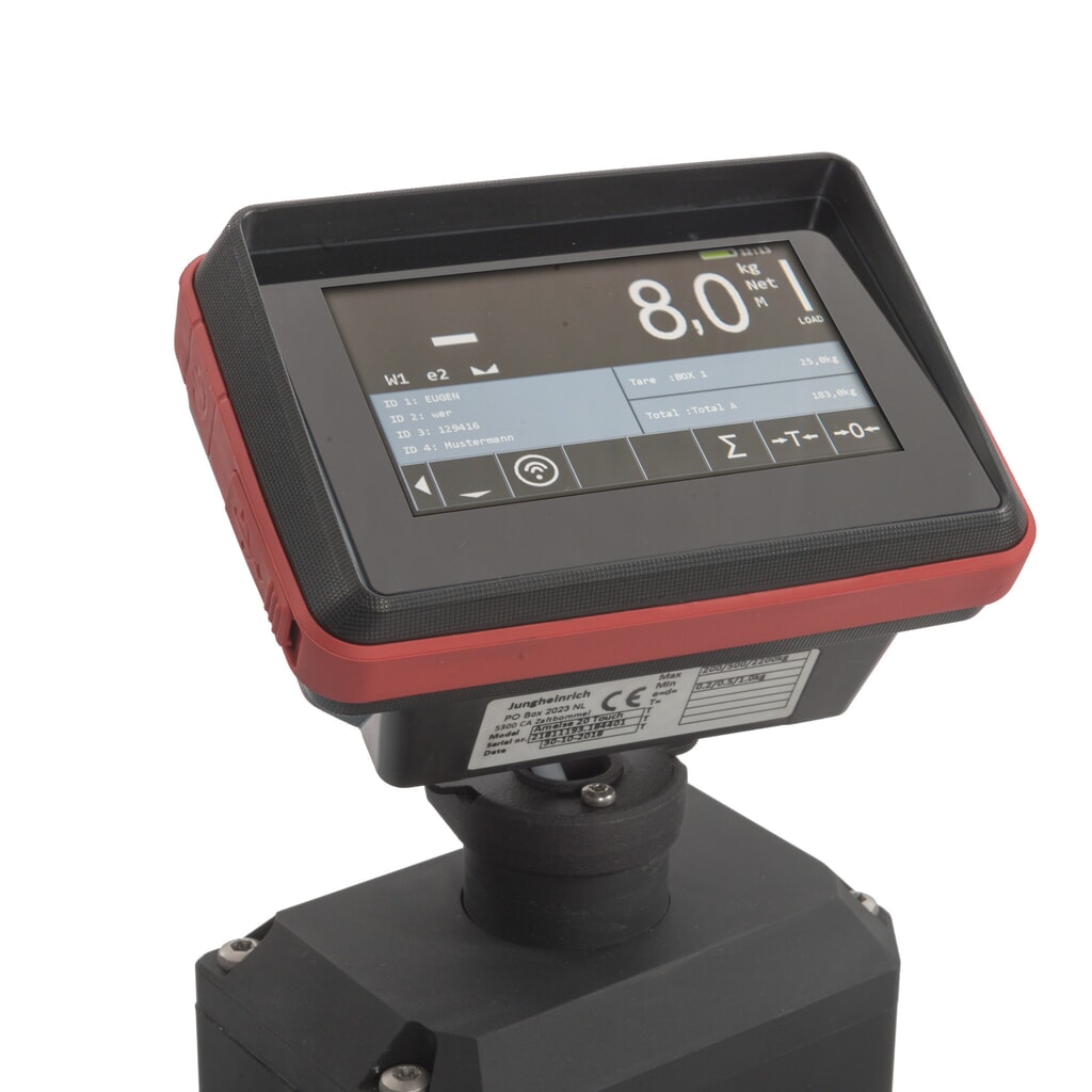 Transpallet con bilancia Ameise® PTM 2.0 Scale con display touch, portata 2.000 kg Immagine del prodotto n. 3: Transpallet con bilancia Ameise® PTM 2.0 Scale con display touch, portata 2.000 kg
