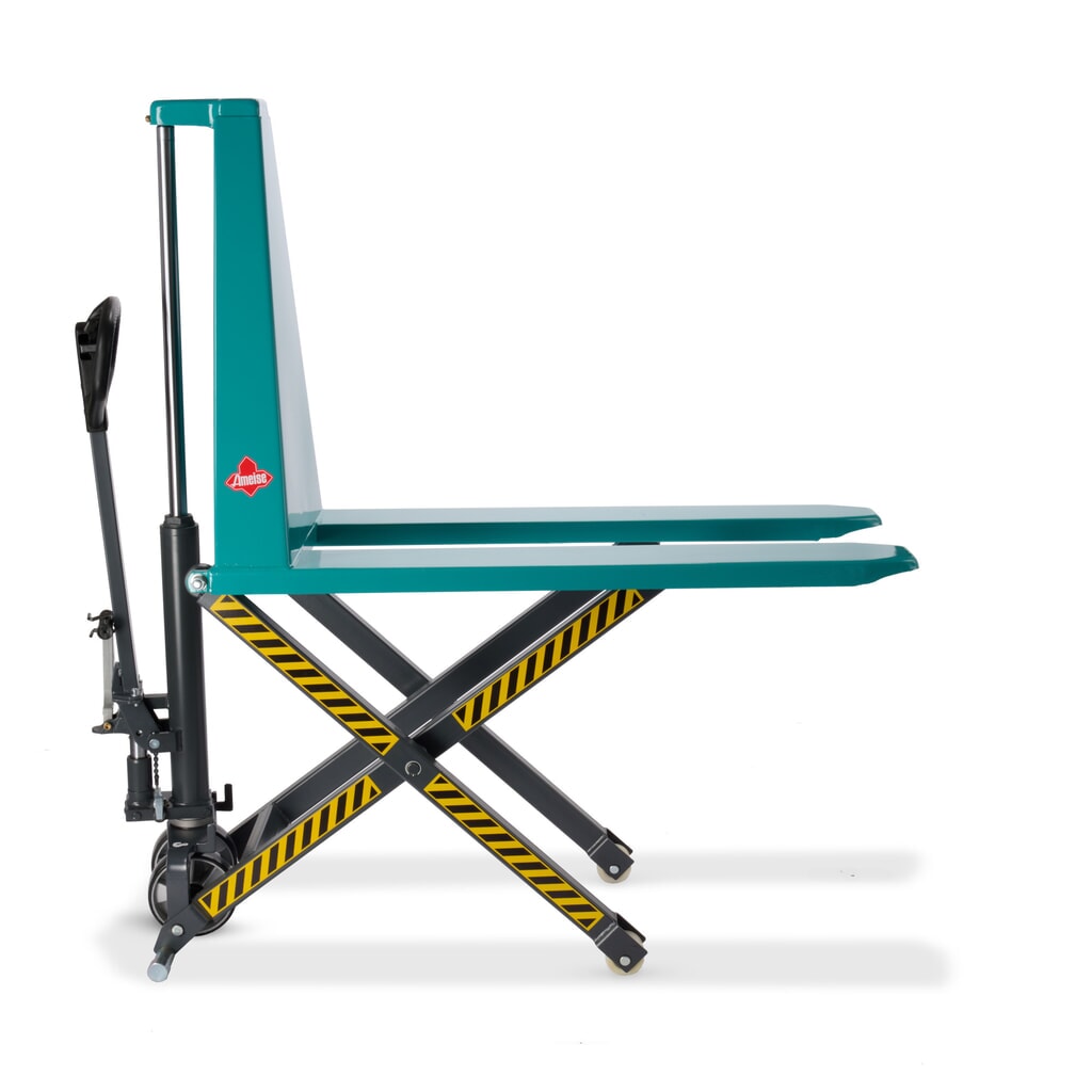 Transpallet a pantografo Ameise® PTM 1.0 Scissor con sollevamento rapido, portata 1.000 kg, lunghezza forche 1.150 mm Immagine del prodotto n. 1: Transpallet a pantografo Ameise® PTM 1.0 Scissor con sollevamento rapido, portata 1.000 kg, lunghezza forche 1.150 mm