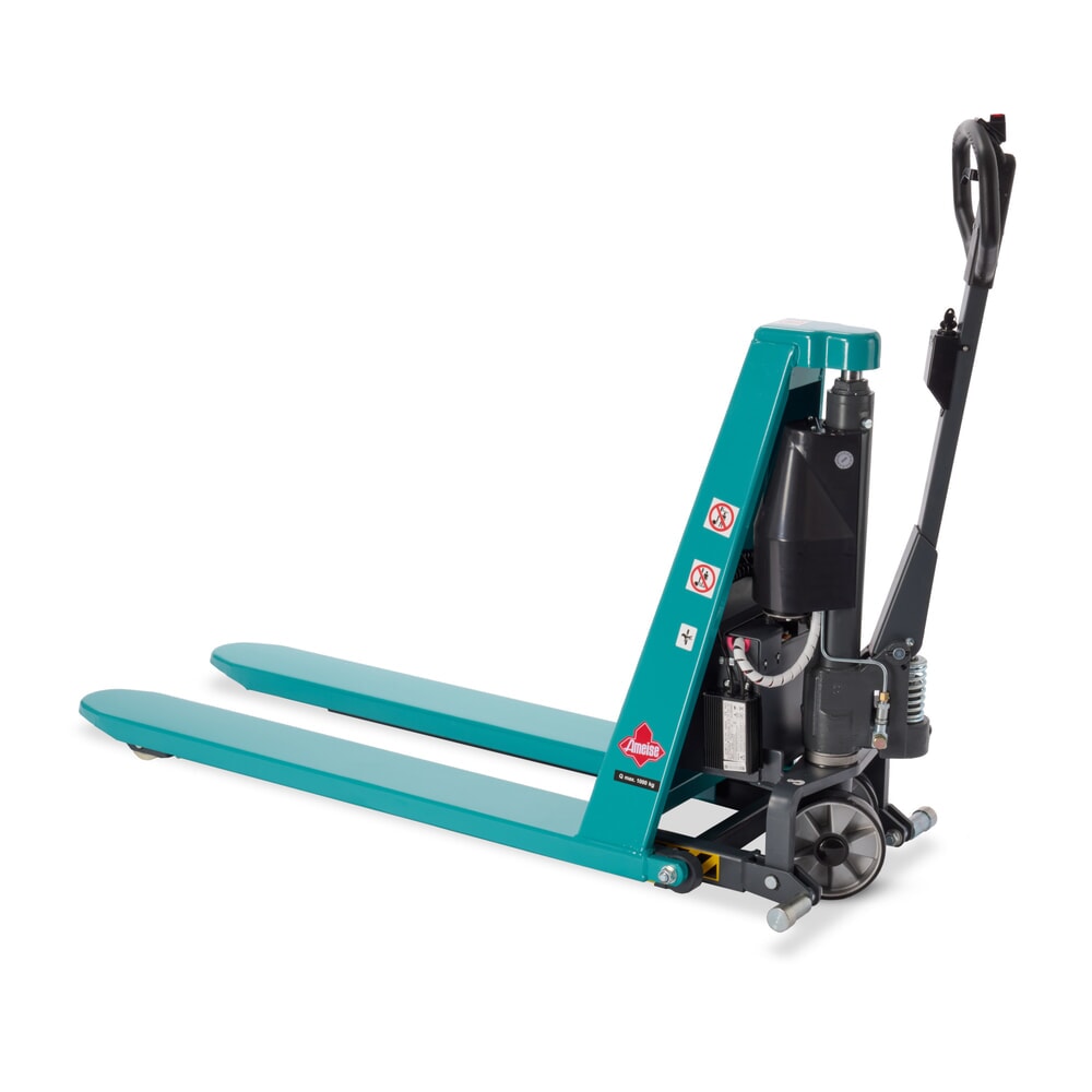Immagine del prodotto n. 7: Transpallet a pantografo Ameise® PTM 1.0 elettro-idraulico, portata 1.000 kg, lunghezza forche 1.150 mm, in poliuretano/nylon