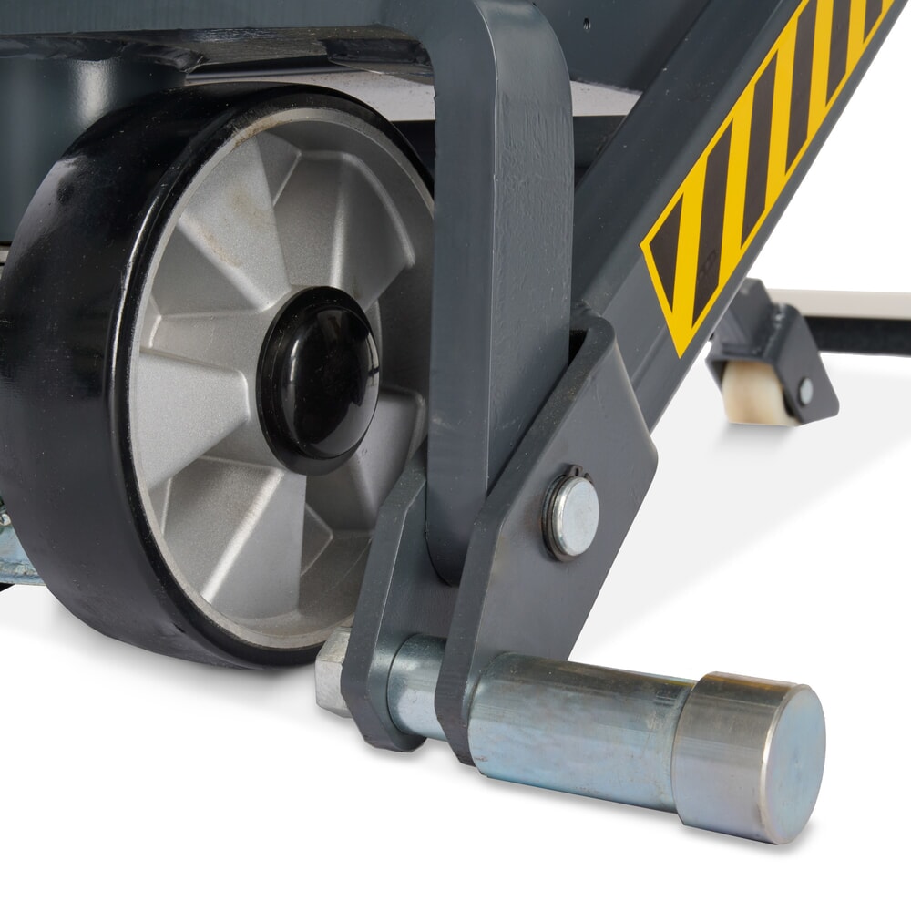 Immagine del prodotto n. 9: Transpallet a pantografo Ameise® PTM 1.0 elettro-idraulico, portata 1.000 kg, lunghezza forche 1.150 mm, in poliuretano/nylon