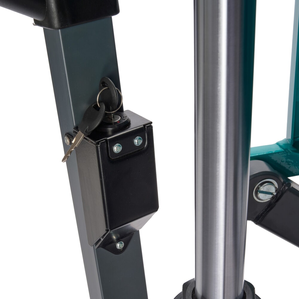 Immagine del prodotto n. 10: Transpallet a pantografo Ameise® PTM 1.0 elettro-idraulico, portata 1.000 kg, lunghezza forche 1.150 mm, in poliuretano/nylon