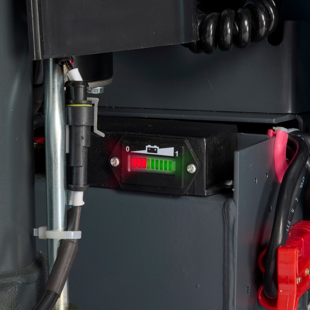Immagine del prodotto n. 17: Transpallet a pantografo Ameise® PTM 1.0 elettro-idraulico, portata 1.000 kg, lunghezza forche 1.150 mm, in poliuretano/nylon