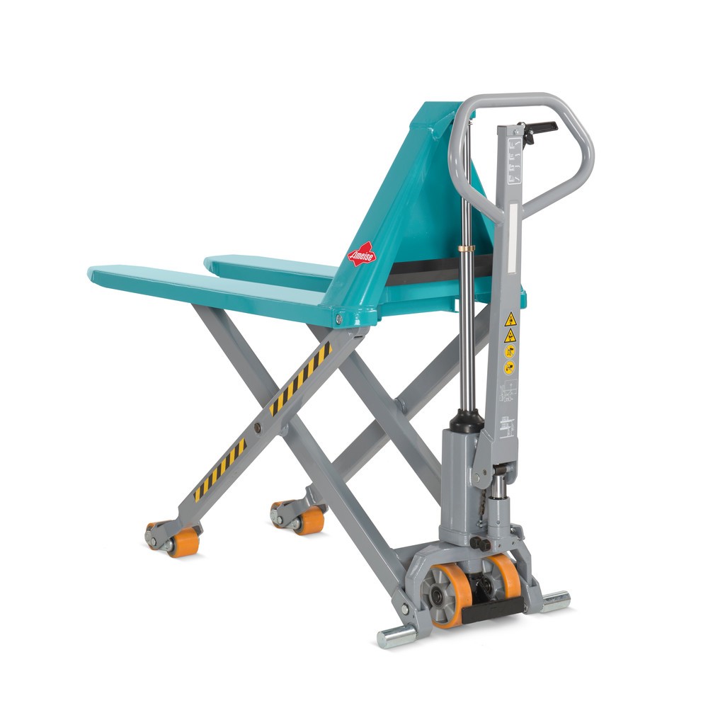 Immagine del prodotto n. 4: Transpallet a pantografo Ameise® PTM 1.5 Scissor con sollevamento rapido, portata 1.500 kg, lunghezza forche 700 mm
