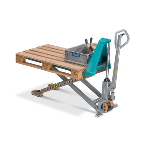 Immagine del prodotto n. 8: Transpallet a pantografo Ameise® PTM 1.5 Scissor con sollevamento rapido, portata 1.500 kg, lunghezza forche 1.200 mm