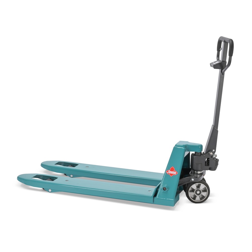 Immagine del prodotto n. 5: Transpallet con bilancia Ameise® PTM 2.0 Scale con display sulla testata timone, portata 2.000 kg, rulli semplici
