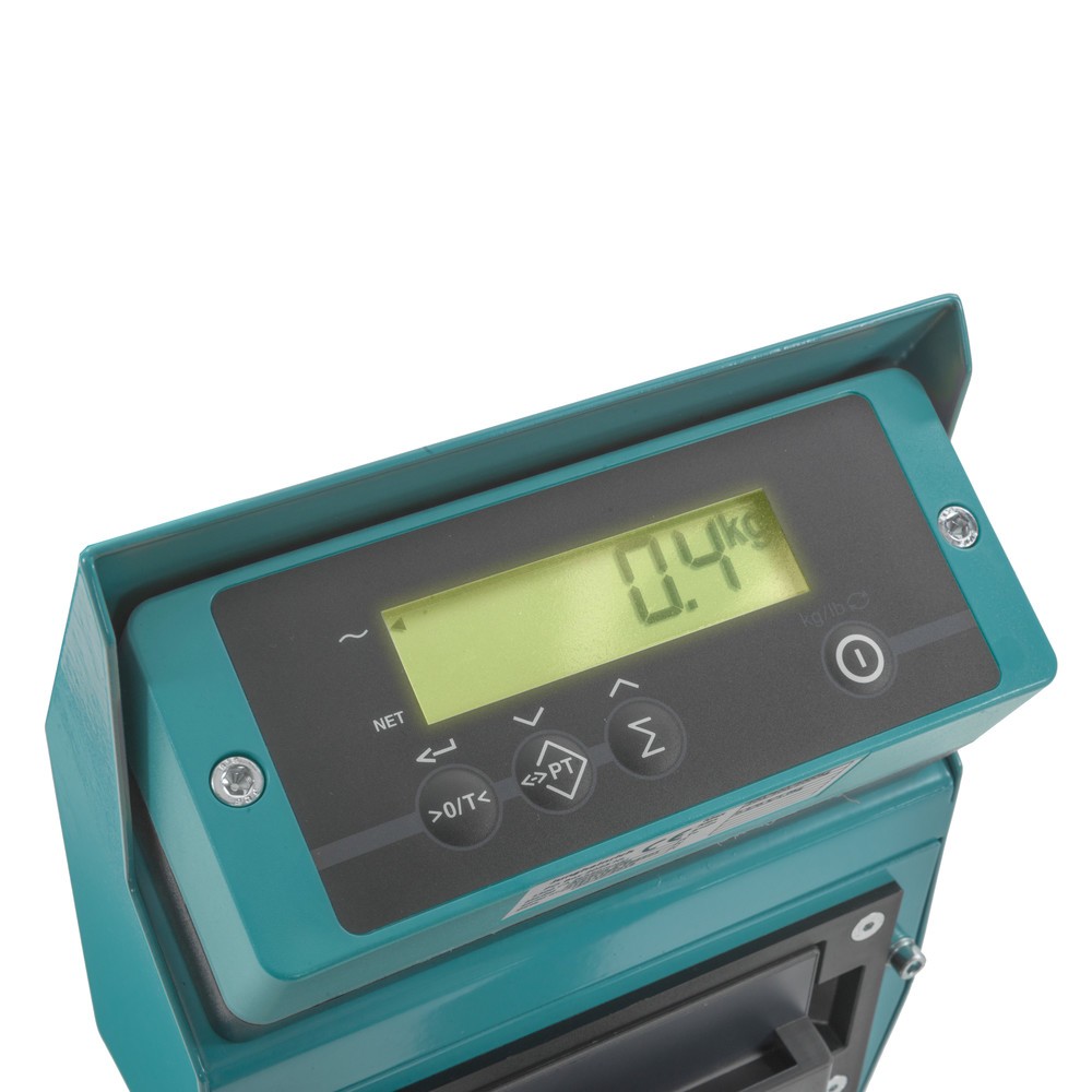 Immagine del prodotto n. 2: Transpallet con bilancia Ameise PTM 2.0 Scale con bilancia di precisione, portata 2.000 kg, rulli tandem