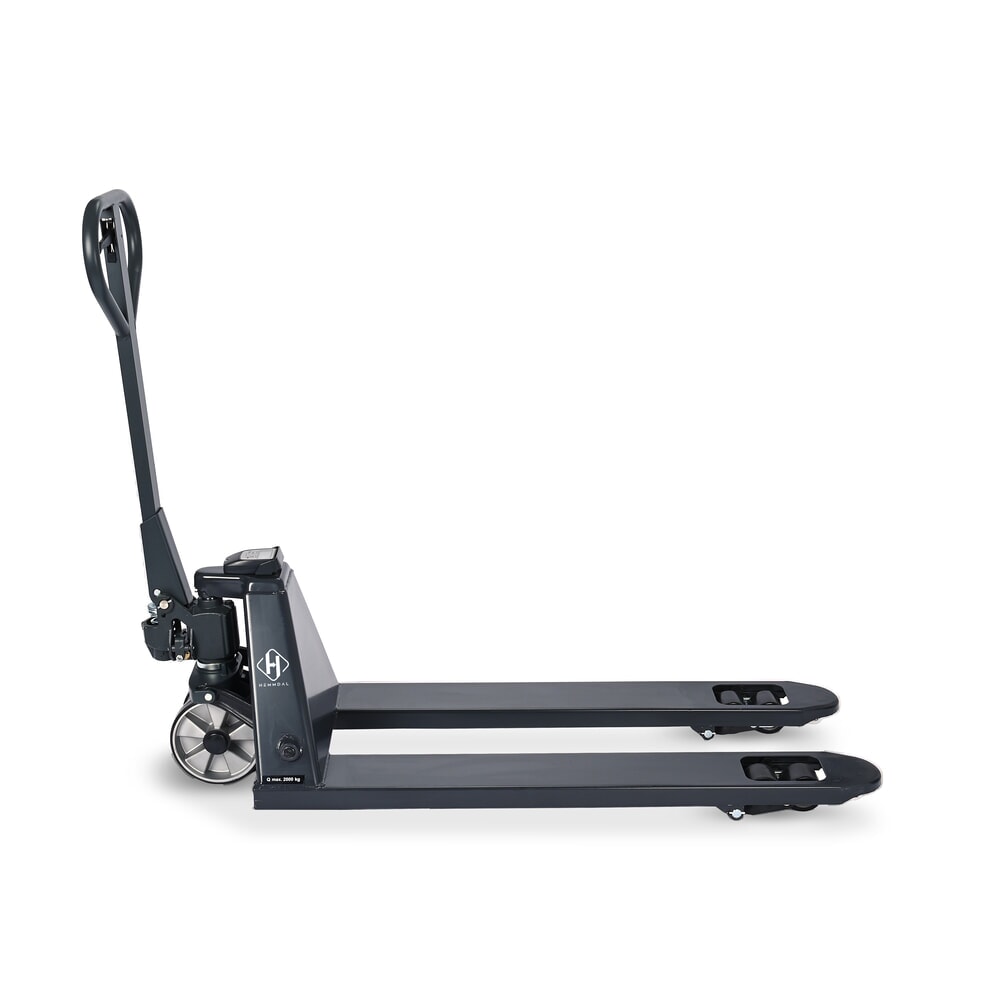 Immagine del prodotto n. 6: Transpallet con bilancia HEMMDAL PTM 2.0 Scale, incrementi di 5 kg, portata 2.000 kg, rulli tandem