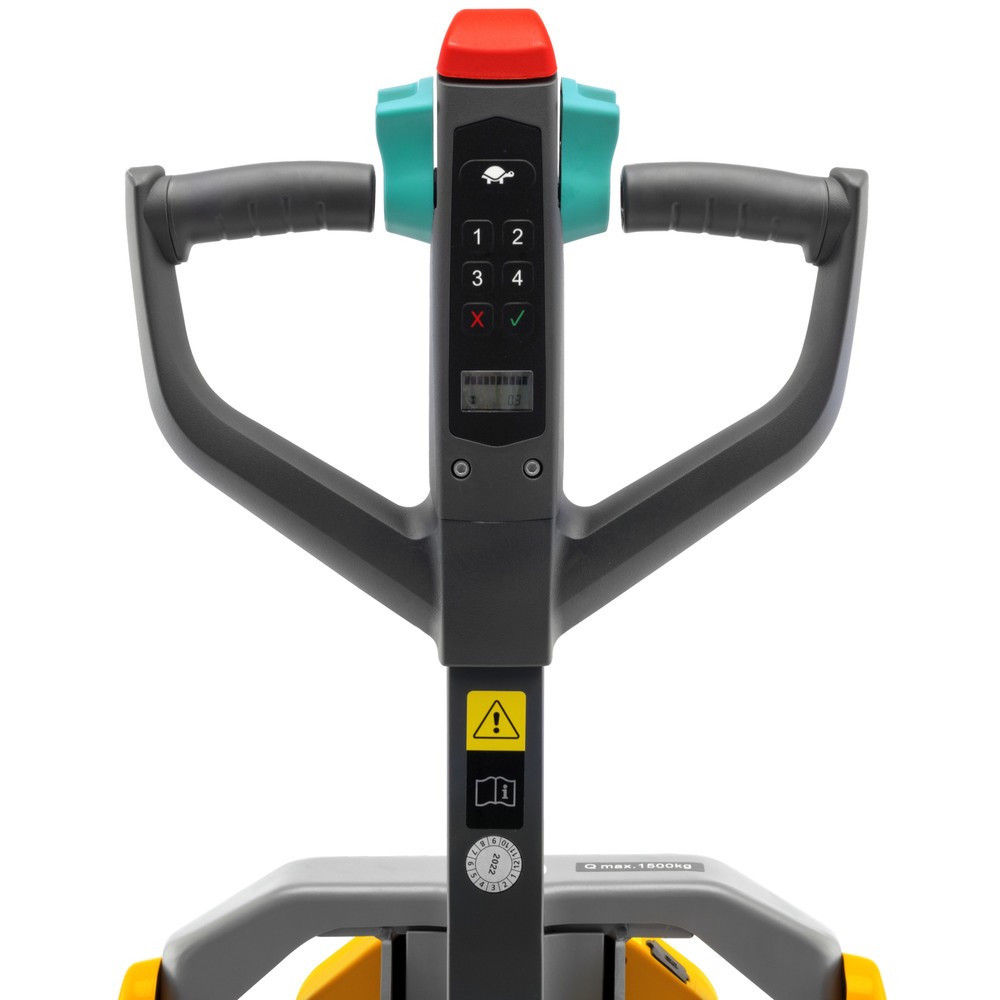 Immagine del prodotto n. 2: Transpallet elettrico Jungheinrich AME 15, portata 1.500 kg, lunghezza forche 1.150 mm, larghezza piastra portaforche 685 mm