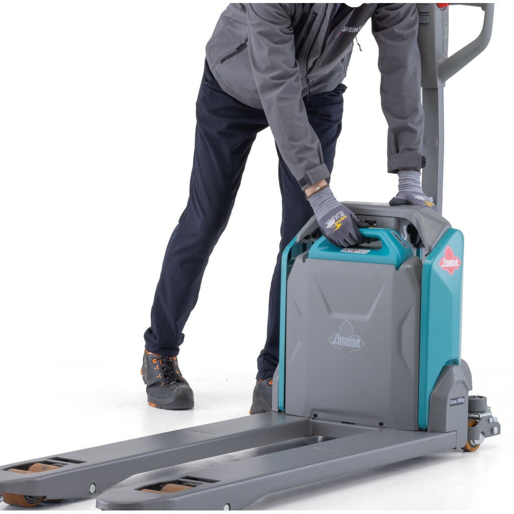 Transpallet elettrico Ameise® PTE 1.6, portata 1.600 kg, lunghezza forche 1.150 mm Immagine del prodotto n. 3: Transpallet elettrico Ameise® PTE 1.6, portata 1.600 kg, lunghezza forche 1.150 mm