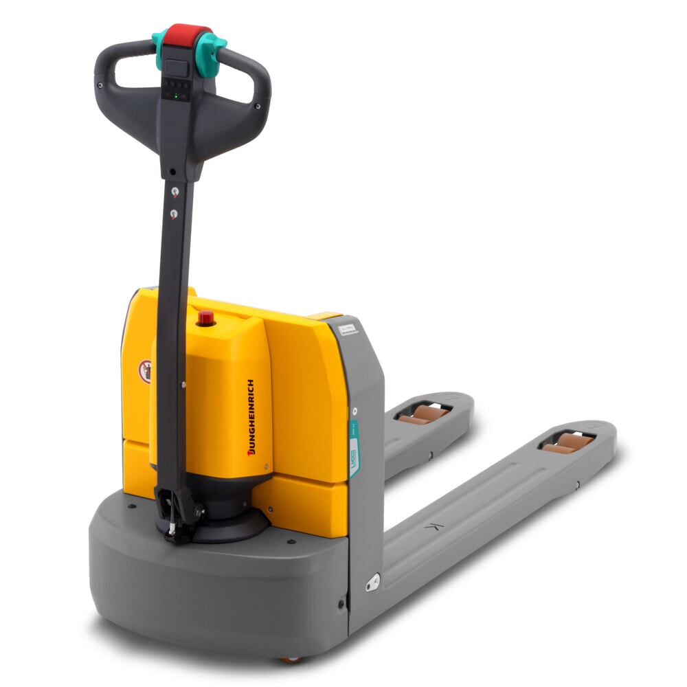 Immagine del prodotto: Transpallet elettrico Jungheinrich AME 15, portata 1.500 kg, lunghezza forche 1.150 mm, rulli semplici