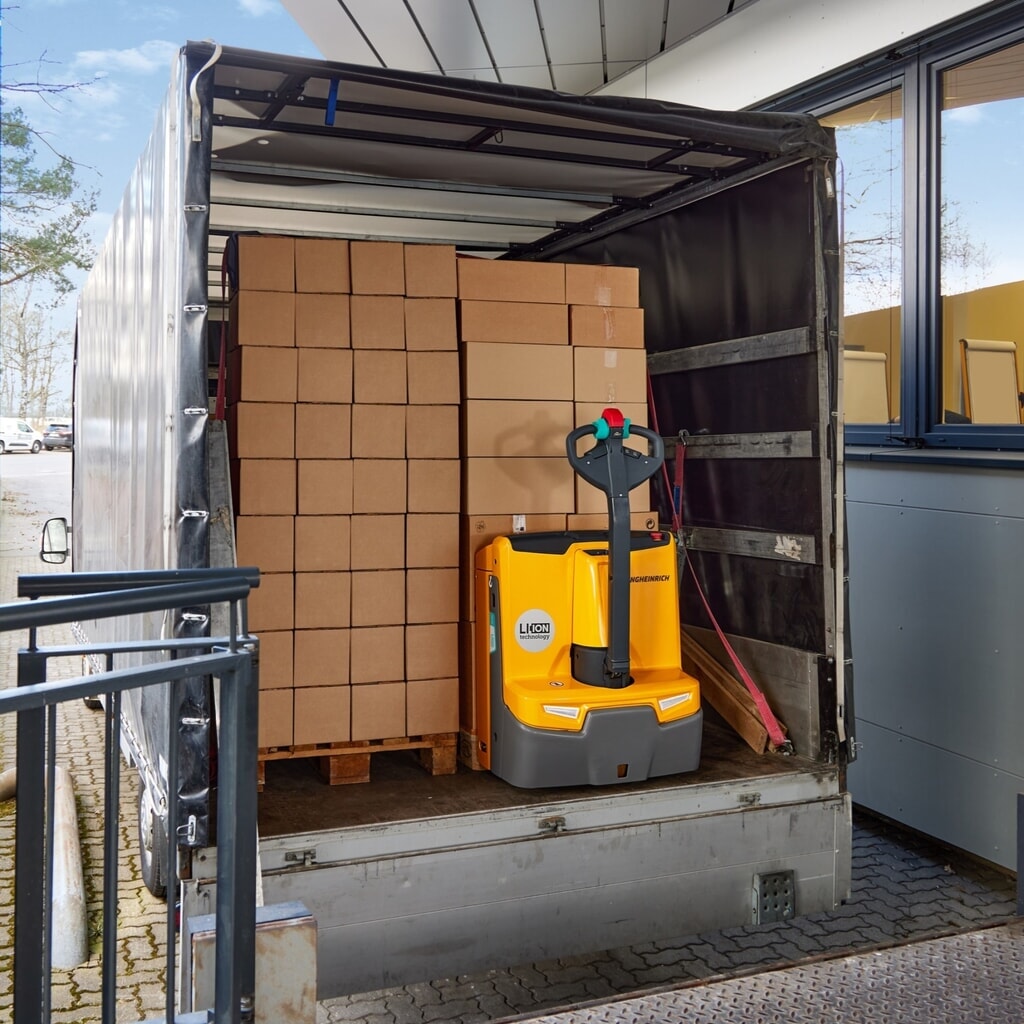 Transpallet elettrico Jungheinrich EJE 116i, portata 1.600 kg, lunghezza forche 1.150 mm Immagine del prodotto n. 5: Transpallet elettrico Jungheinrich EJE 116i, portata 1.600 kg, lunghezza forche 1.150 mm