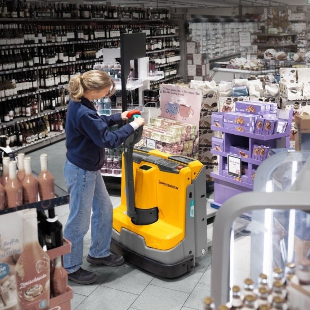 Immagine del prodotto n. 14: Transpallet elettrico Jungheinrich EJE 116i, portata 1.600 kg, lunghezza forche 1.150 mm