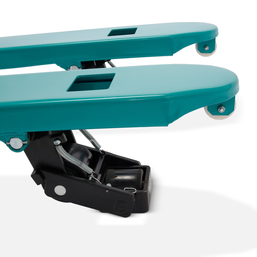 Immagine del prodotto n. 6: Transpallet manuale a 4 vie Ameise® PTM 2.5 Cross, portata 2.500 kg/1.500 kg, lunghezza forche 1.150 mm, poliuretano