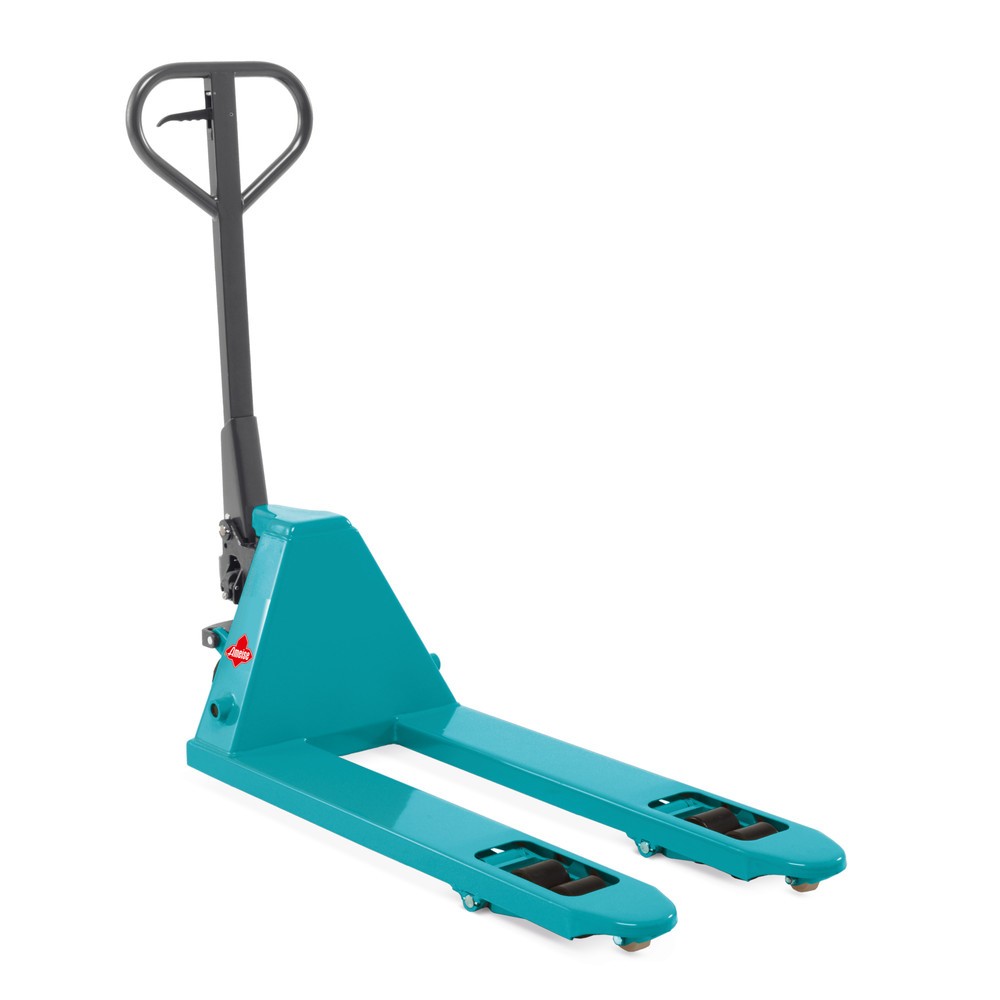 Immagine del prodotto: Transpallet manuale Ameise® PTM 2.0, portata 2.000 kg, lunghezza forche 800 mm, in gomma piena/poliuretano, rulli tandem