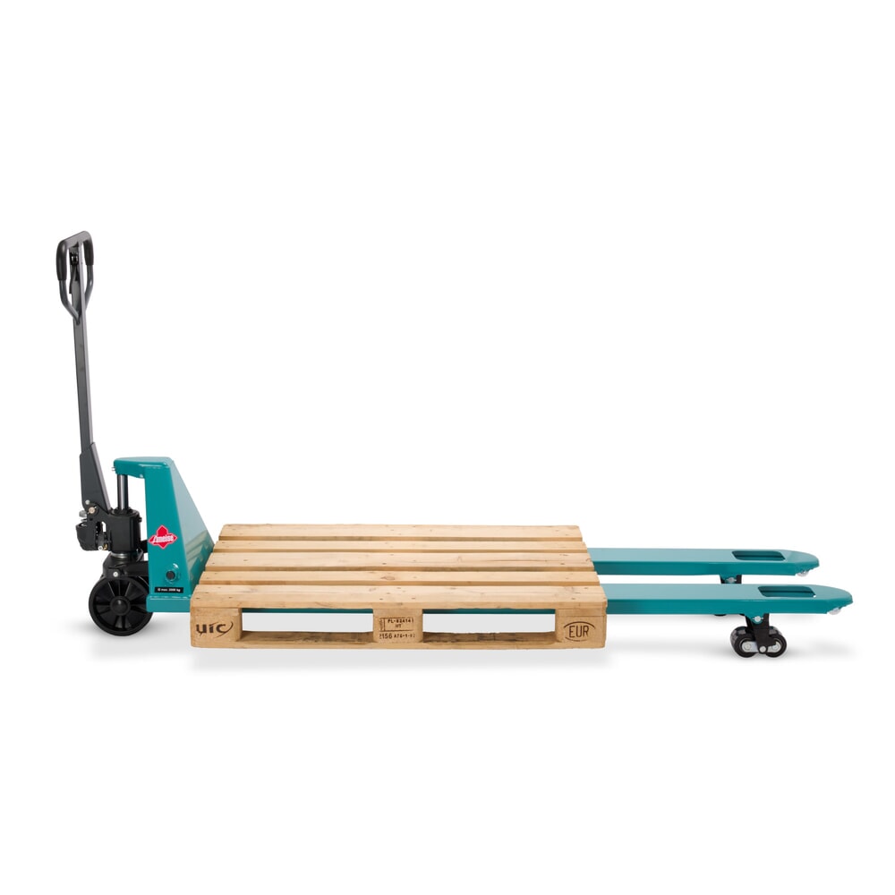 Immagine del prodotto n. 10: Transpallet manuale Ameise® PTM 2.0, portata 2.000 kg, lunghezza forche 2.000 mm, in poliuretano, rulli tandem