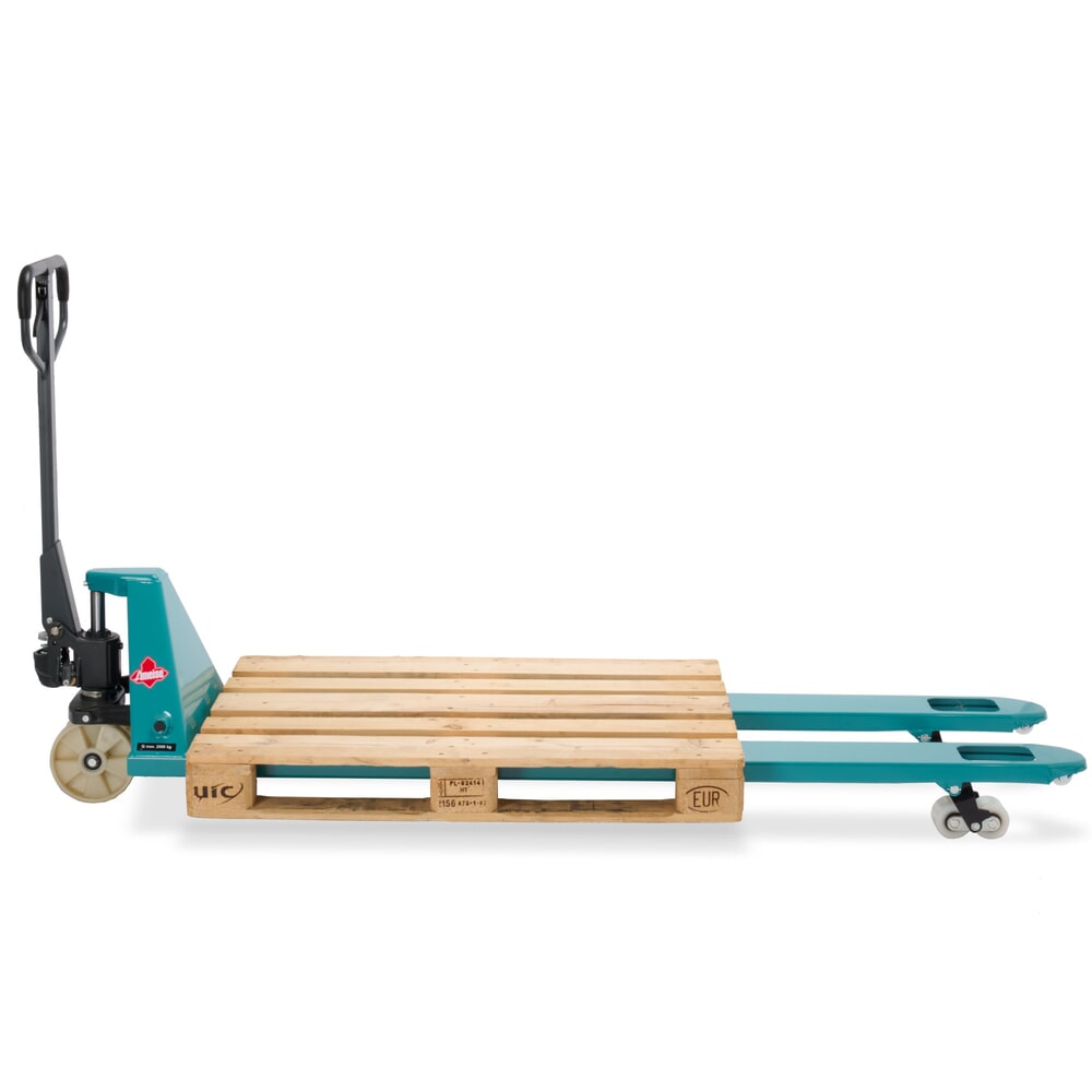 Immagine del prodotto n. 8: Transpallet manuale Ameise® PTM 2.0, portata 2.000 kg, lunghezza forche 2.000 mm, in nylon, rulli tandem