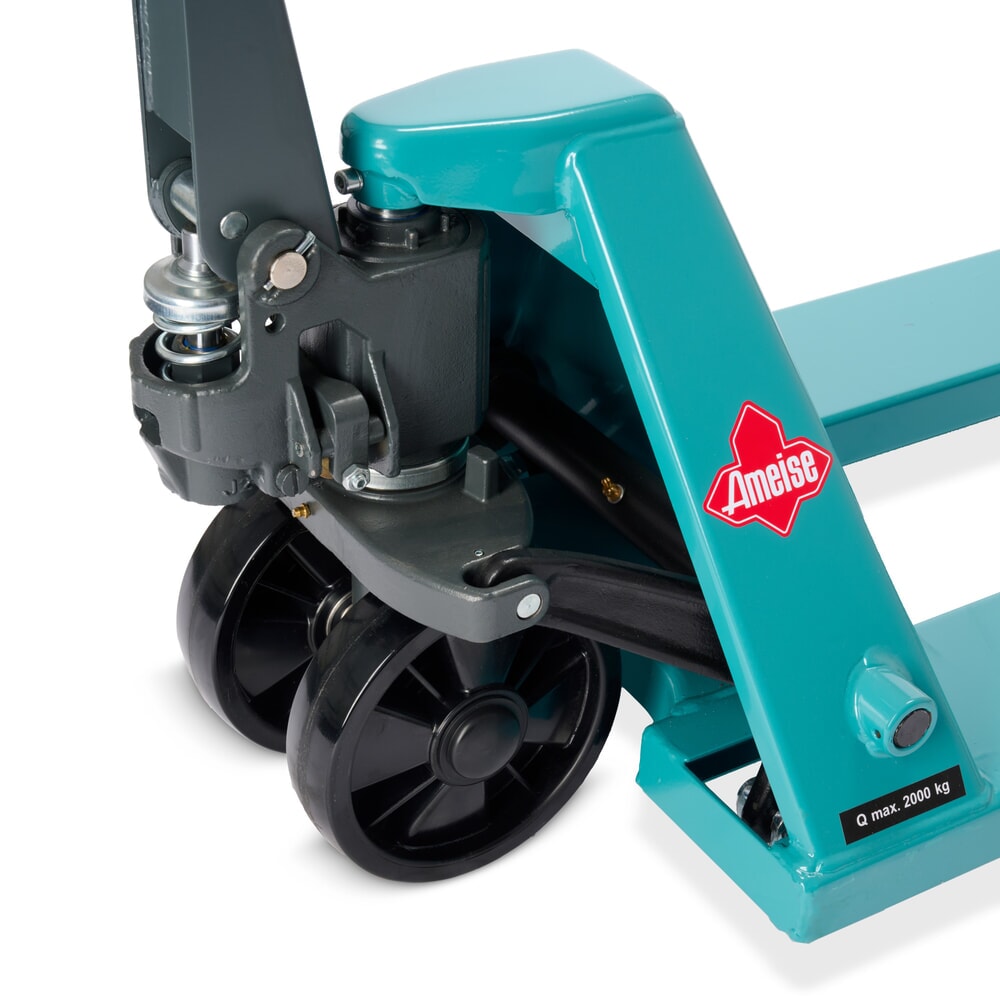 Immagine del prodotto n. 13: Transpallet manuale Ameise® PTM 2.0, portata 2.000 kg, lunghezza forche 1.500 mm, in poliuretano, rulli tandem