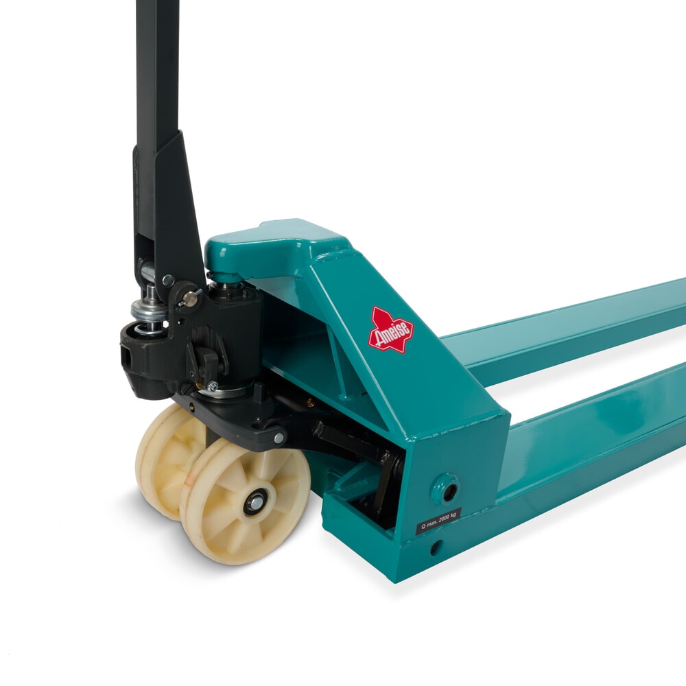 Immagine del prodotto n. 13: Transpallet manuale Ameise® PTM 2.0, portata 2.000 kg, lunghezza forche 2.500 mm, nylon, rulli tandem