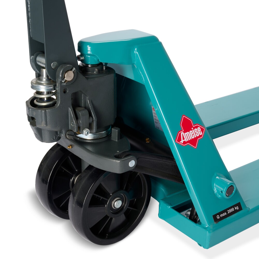 Immagine del prodotto n. 11: Transpallet manuale Ameise® PTM 2.0, portata 2.000 kg, lunghezza forche 1.800 mm, poliuretano, rulli tandem