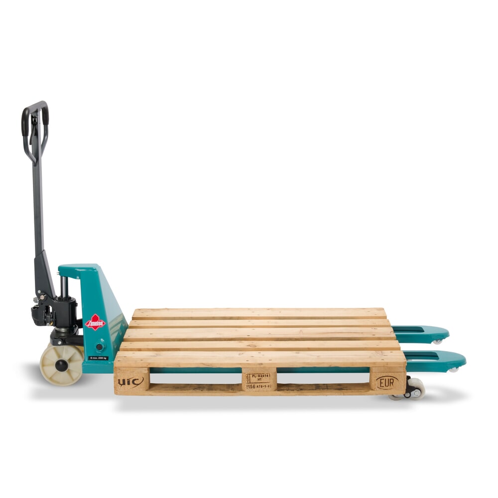 Immagine del prodotto n. 9: Transpallet manuale Ameise® PTM 2.0, portata 2.000 kg, lunghezza forche 1.500 mm, in nylon, rulli tandem