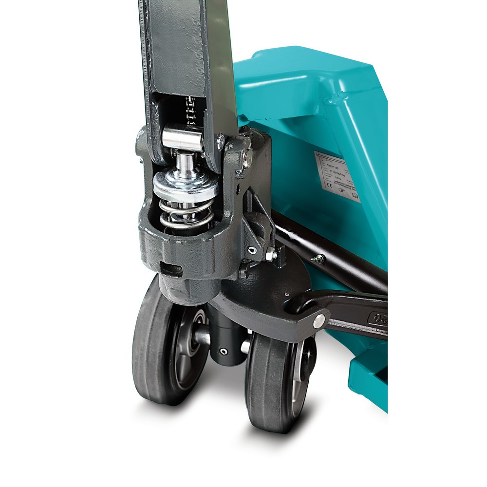 Immagine del prodotto n. 5: Transpallet manuale Ameise® PTM 2.0, portata 2.000 kg, lunghezza forche 1.150 mm, in poliuretano, rulli tandem