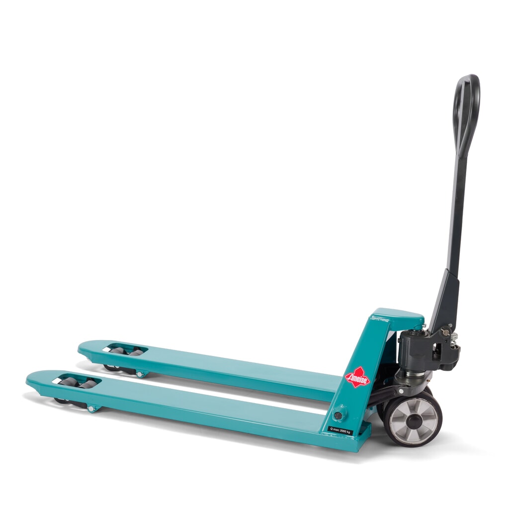 Transpallet manuale Ameise® PTM 2.0, portata 2.000 kg, lunghezza forche 1.150 mm, gomma piena/poliuretano, rulli tandem Immagine del prodotto n. 9: Transpallet manuale Ameise® PTM 2.0, portata 2.000 kg, lunghezza forche 1.150 mm, gomma piena/poliuretano, rulli tandem