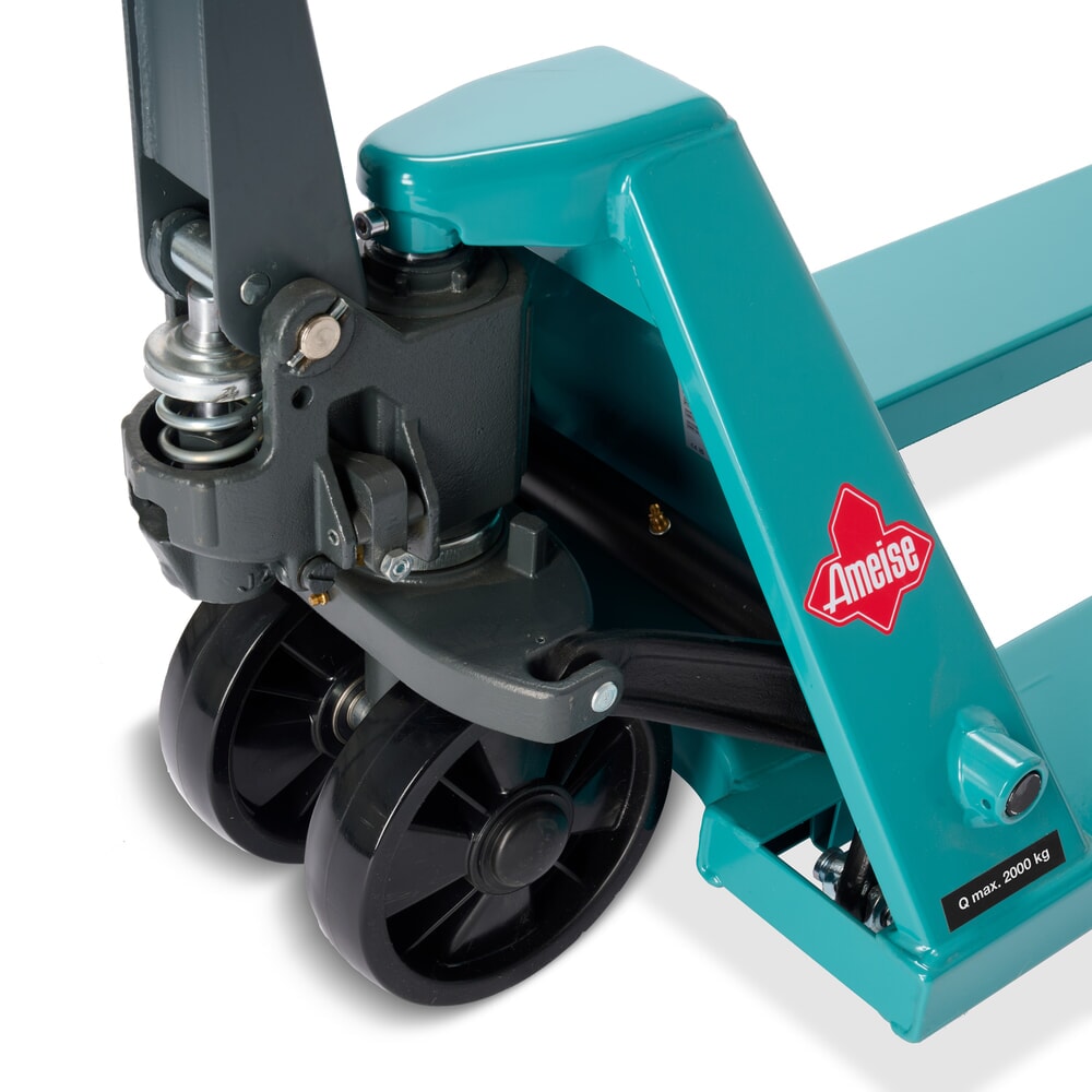 Immagine del prodotto n. 13: Transpallet manuale Ameise® PTM 2.0, portata 2.000 kg, lunghezza forche 1.150 mm, poliuretano, rulli tandem