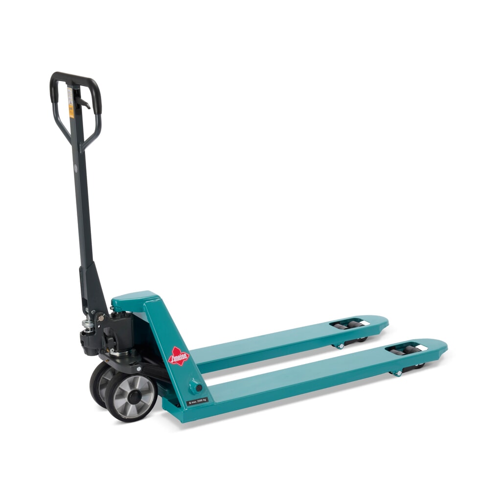 Immagine del prodotto: Transpallet manuale Ameise® PTM 2.5, portata 2.500 kg, lunghezza forche 1.150 mm, gomma piena/poliuretano, rulli tandem