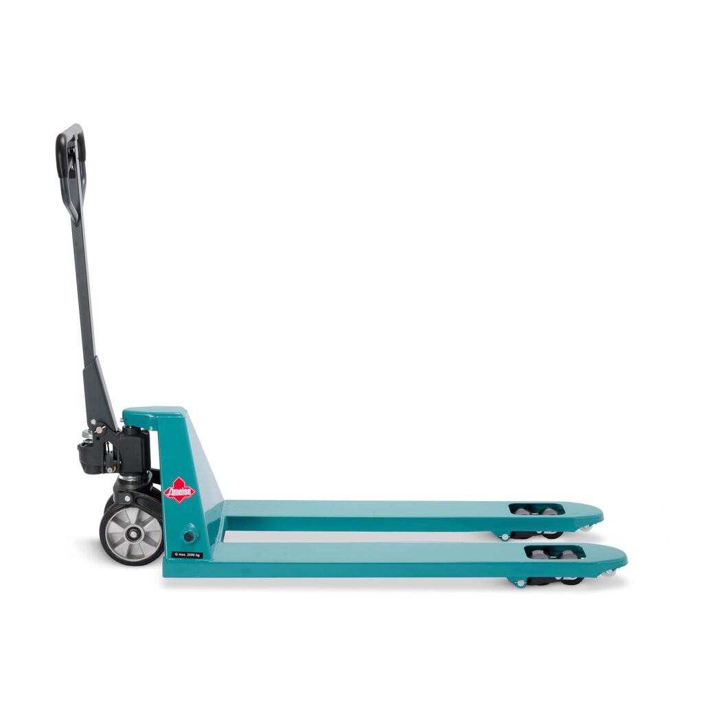 Transpallet manuale Ameise® PTM 2.5 con sollevamento rapido, portata 2.500 kg, lunghezza forche 1.150 mm, gomma piena/poliuretano, rulli tandem Immagine del prodotto n. 9: Transpallet manuale Ameise® PTM 2.5 con sollevamento rapido, portata 2.500 kg, lunghezza forche 1.150 mm, gomma piena/poliuretano, rulli tandem