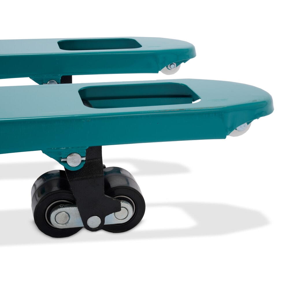 Immagine del prodotto n. 11: Transpallet manuale Ameise® PTM 2.5 con sollevamento rapido, portata 2.500 kg, lunghezza forche 1.150 mm, in gomma piena/poliuretano, rulli tandem