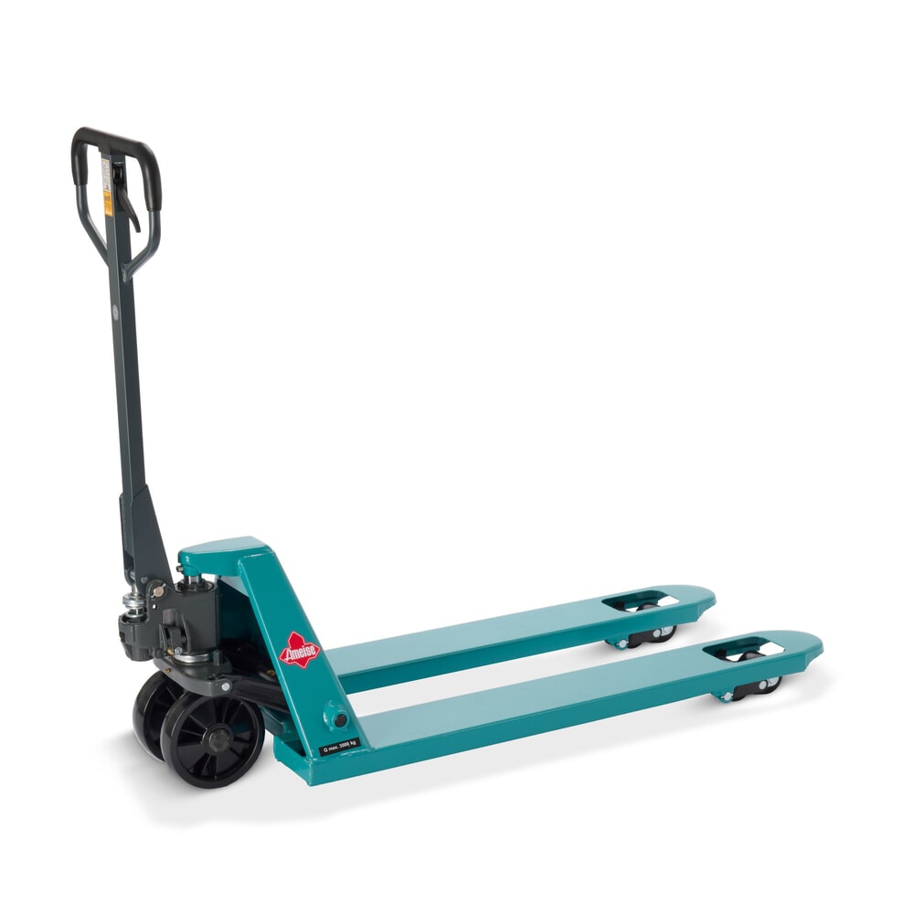Immagine del prodotto: Transpallet manuale Ameise® PTM 3.0, portata 3.000 kg, lunghezza forche 1.150 mm, in poliuretano, rulli tandem