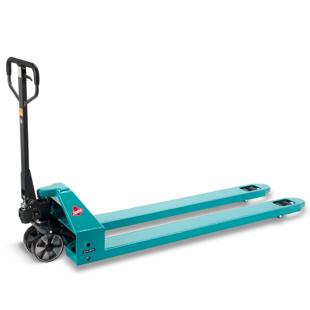 Immagine del prodotto: Transpallet manuale Ameise® PTM 3.5, portata 3.500 kg, lunghezza forche 1.800 mm, in poliuretano, rulli tandem