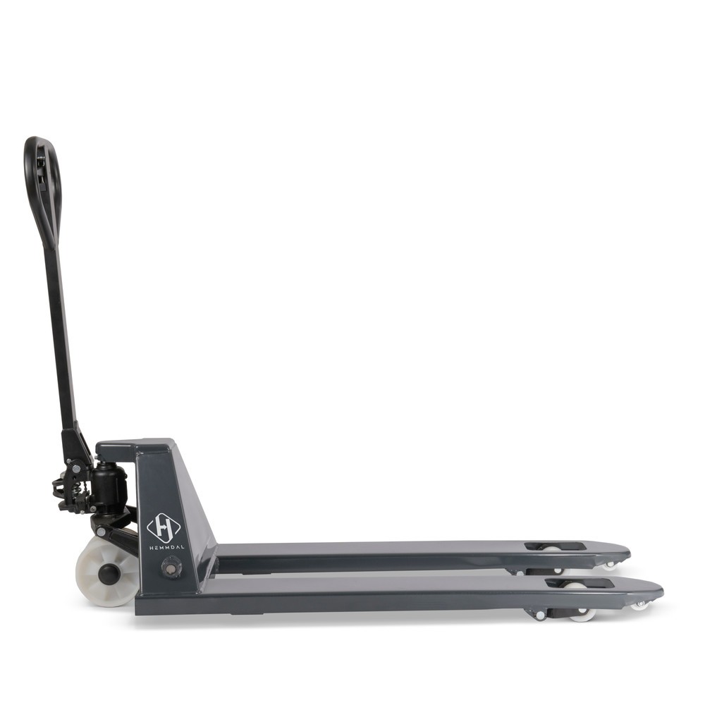 Immagine del prodotto n. 6: Transpallet manuale HEMMDAL PTM 2.0, portata 2.000 kg, lunghezza forche 1.150 mm, nylon/nylon, rullo singolo