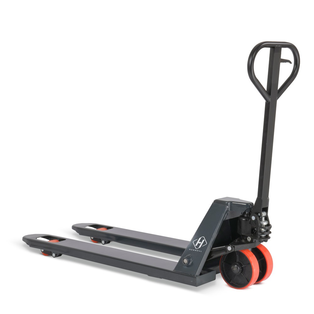 Immagine del prodotto n. 1: Transpallet manuale HEMMDAL PTM 2.0, portata 2.000 kg, lunghezza forche 1.150 mm, poliuretano, rullo singolo