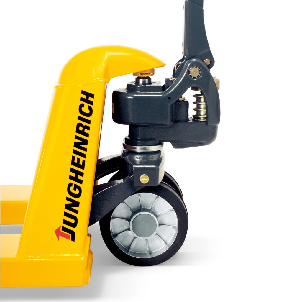 Immagine del prodotto n. 6: Transpallet manuale Jungheinrich AM 22, portata 2.200 kg, lunghezza forche 600 mm, poliuretano, rulli tandem