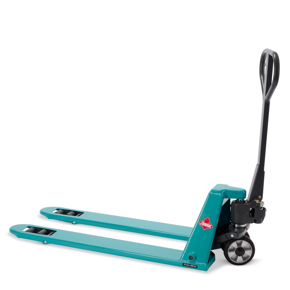 Immagine del prodotto n. 4: Transpallet manuale piatto Ameise® PTM 1.5 Low, portata 1.500 kg, lunghezza forche 1.150 mm, gomma piena/poliuretano, rulli tandem