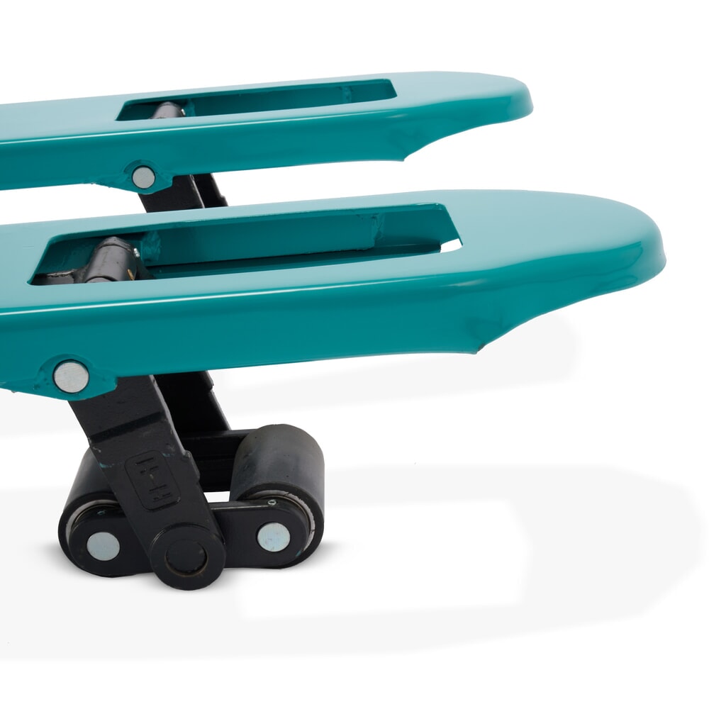 Immagine del prodotto n. 6: Transpallet manuale piatto Ameise® PTM 1.5 Low, portata 1.500 kg, lunghezza forche 1.150 mm, gomma piena/poliuretano, rulli tandem
