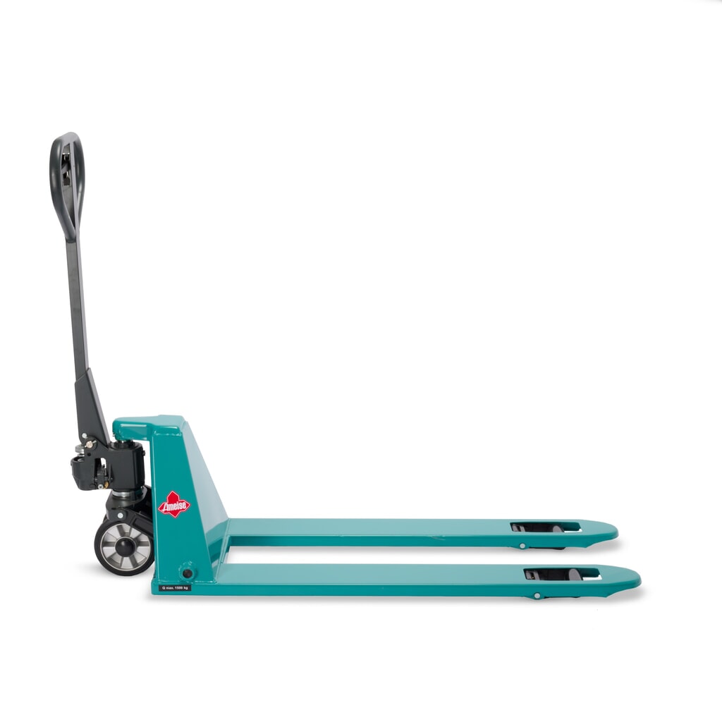 Transpallet manuale piatto Ameise® PTM 1.5 Low, portata 1.500 kg, lunghezza forche 1.150 mm, gomma piena/poliuretano Immagine del prodotto n. 5: Transpallet manuale piatto Ameise® PTM 1.5 Low, portata 1.500 kg, lunghezza forche 1.150 mm, gomma piena/poliuretano